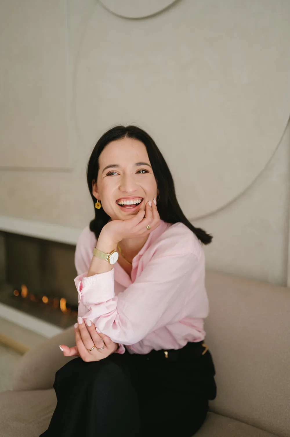 Mieke, founder of Mieks & Match, smiling